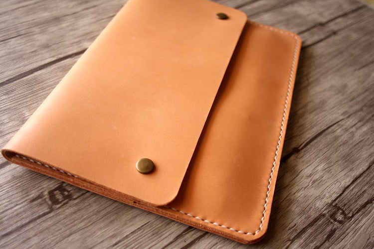 vegetable tanned leather kindle paperwhite cover sleeve