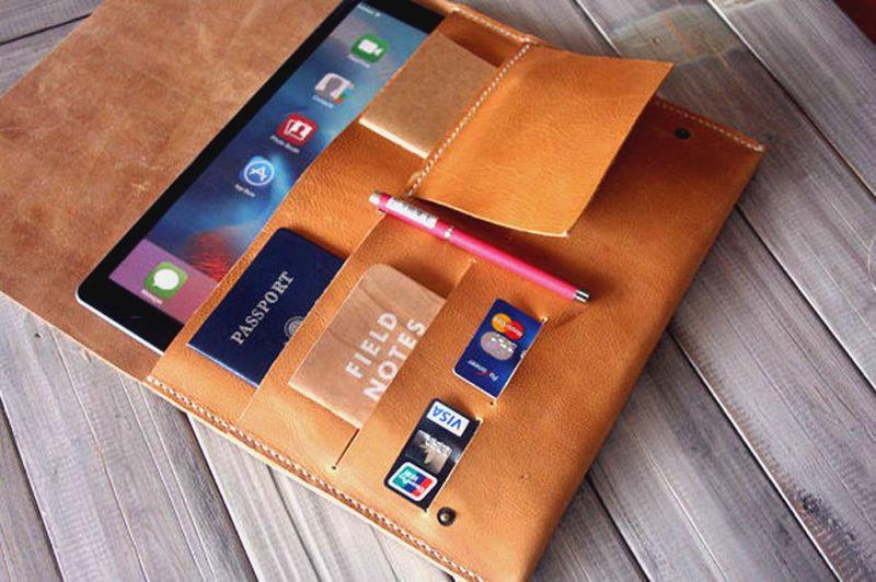 Personalized Leather iPad Pro 12.9 Sleeve Covers – LeatherNeo