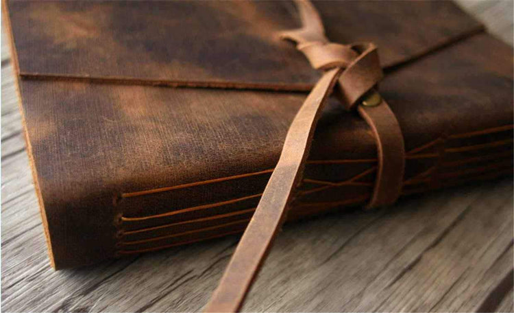 mens leather bound journal
