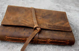 leather bound writing journal