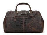 mens leather duffle bag